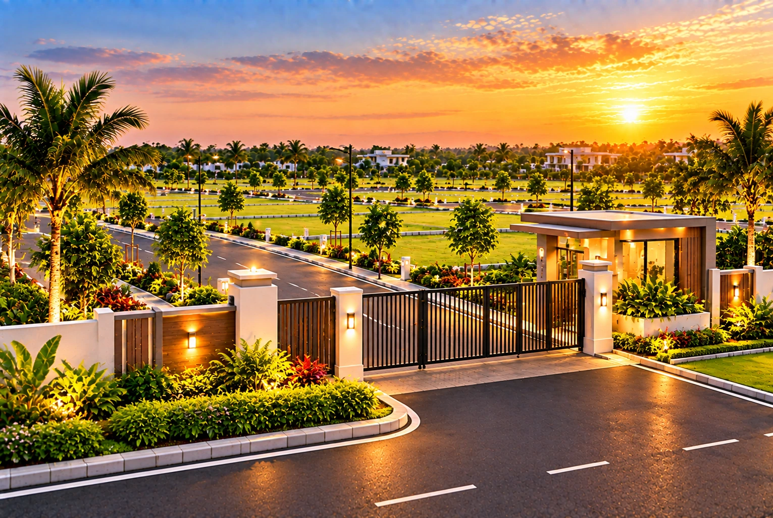 gated community plots