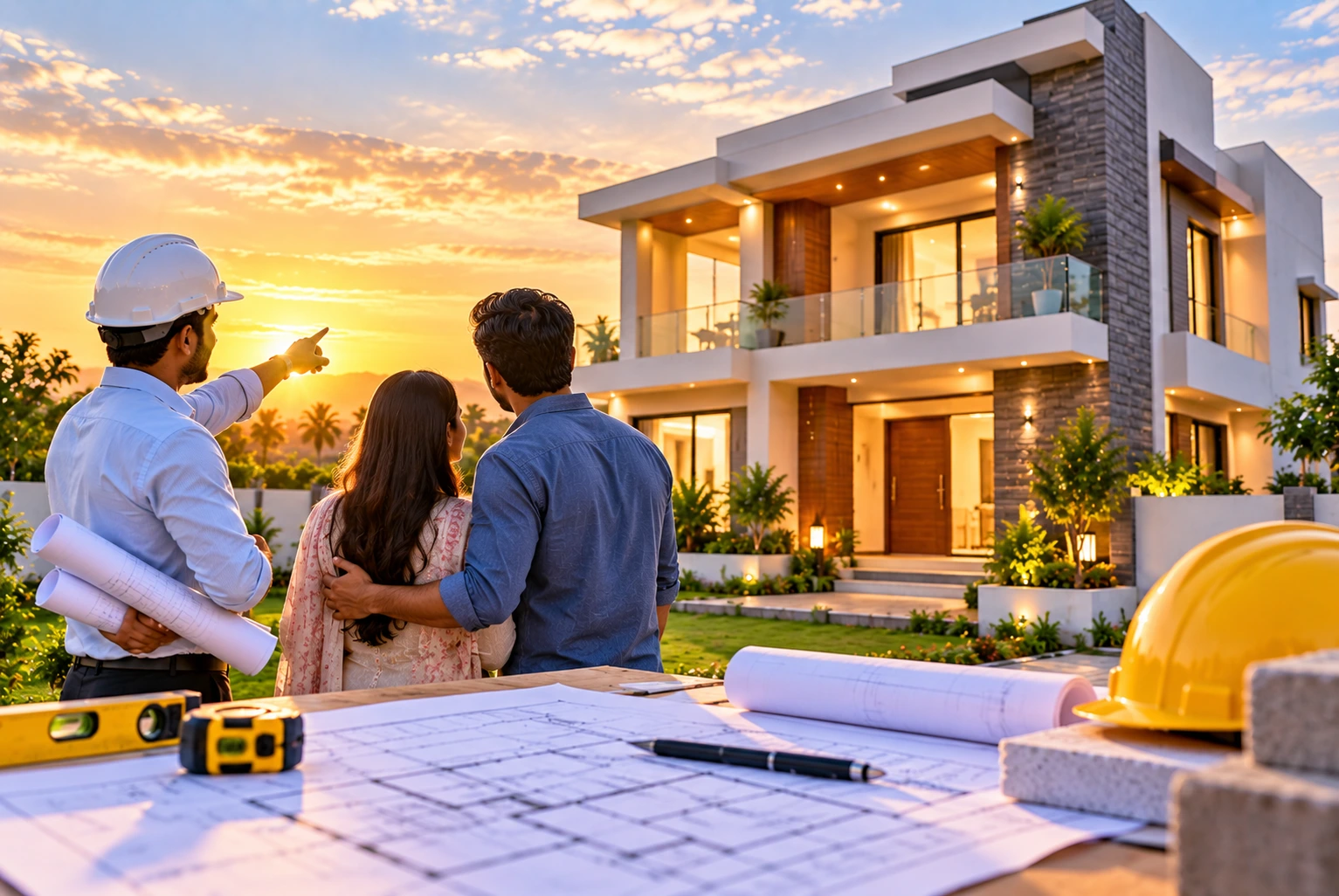 individual house construction