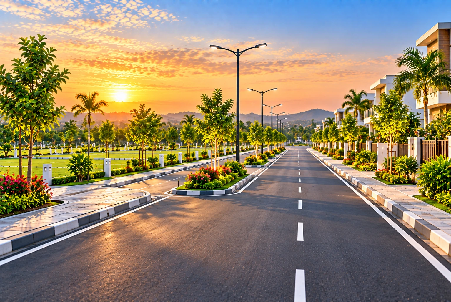 internal road development
