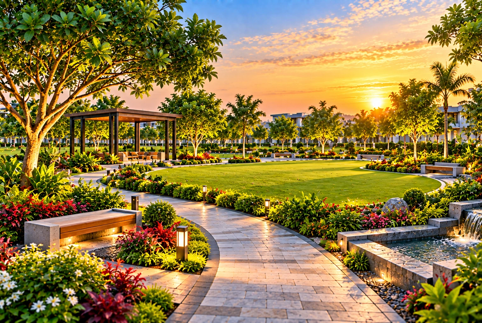 open spaces & landscaping