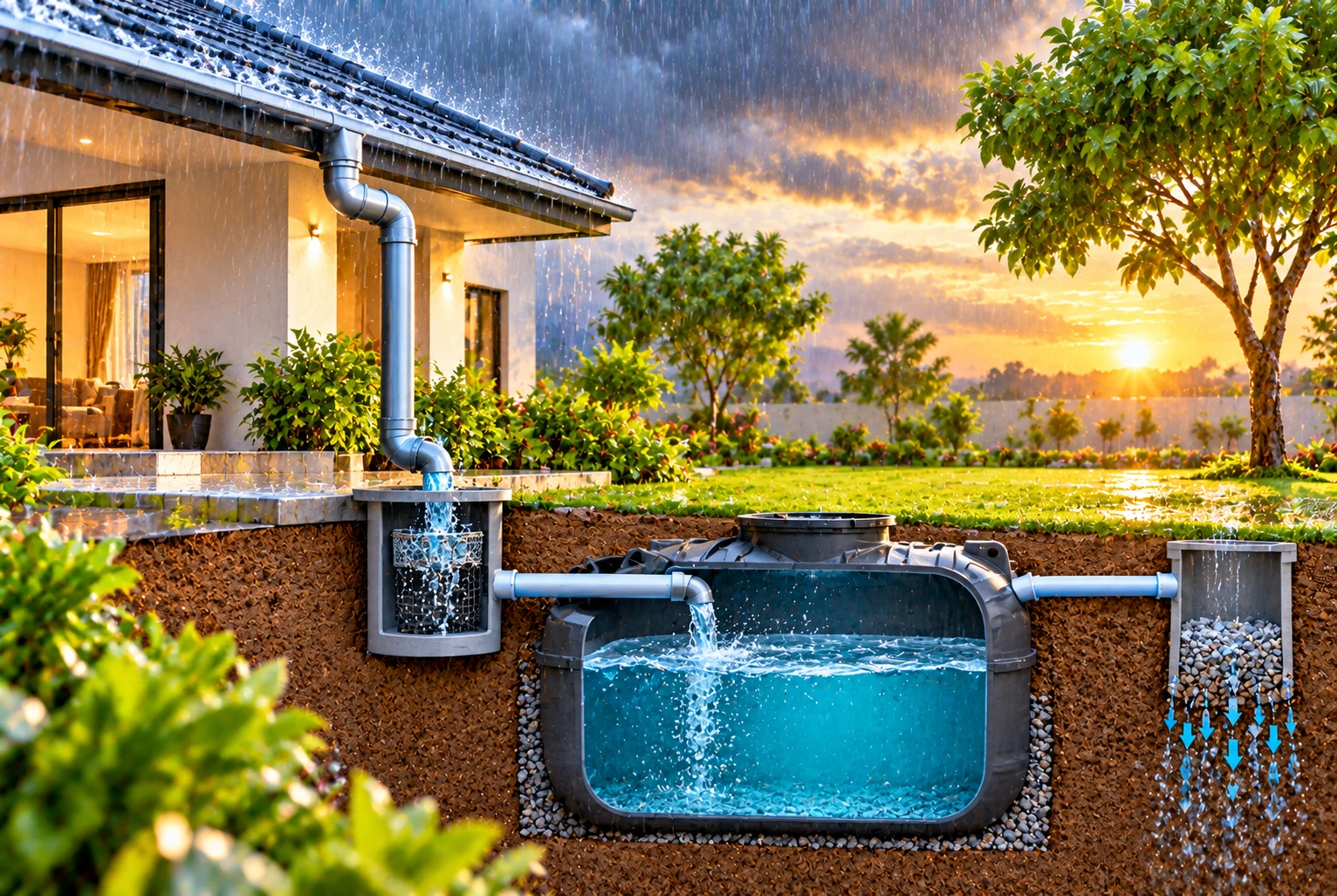 rain water harvesting
