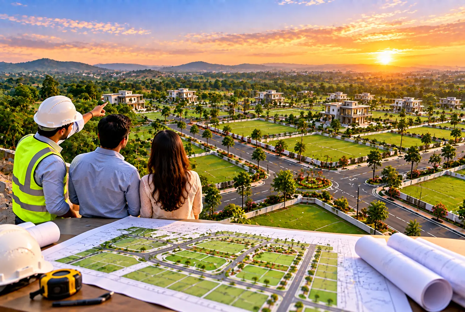 residential layout development