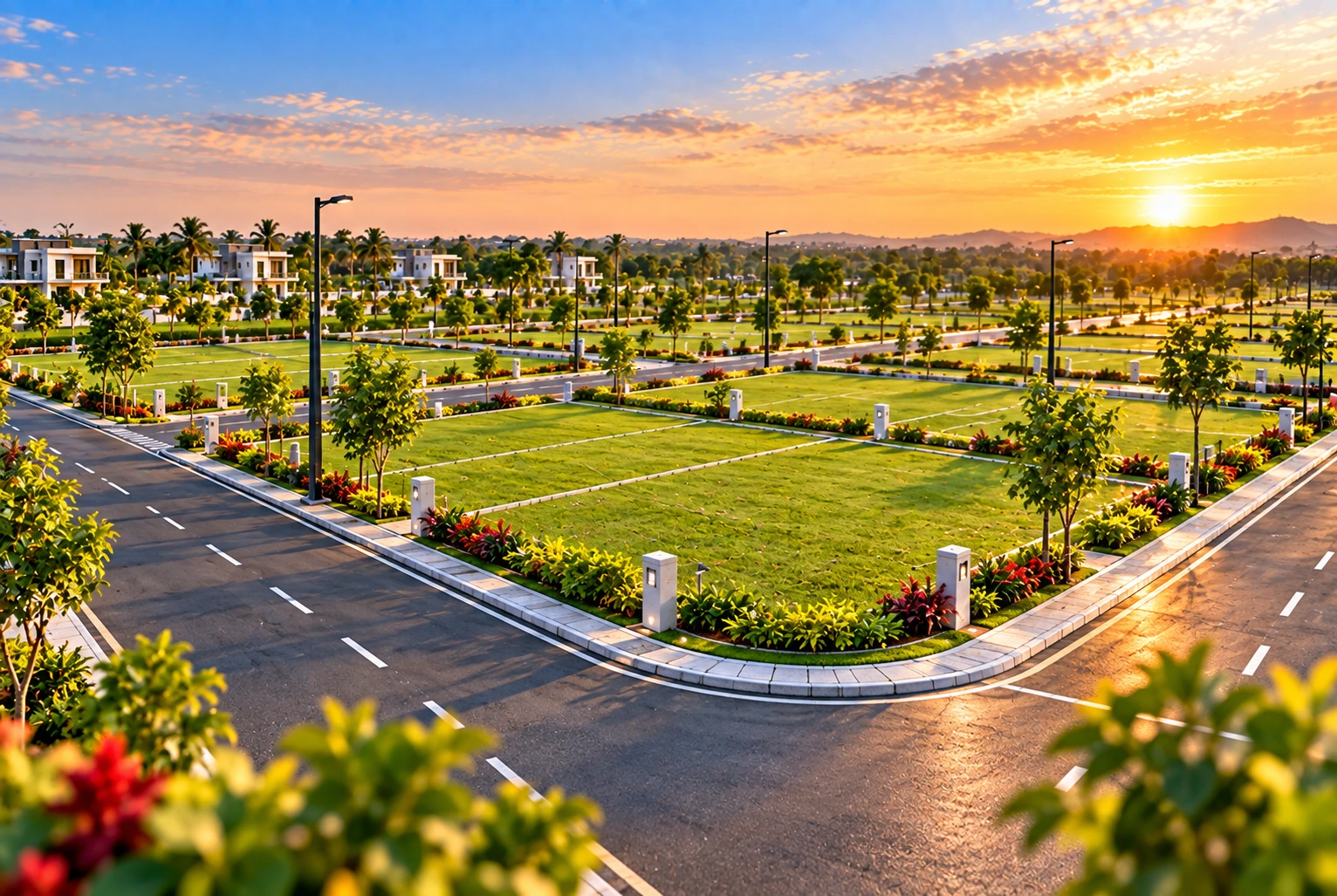 residential plot development