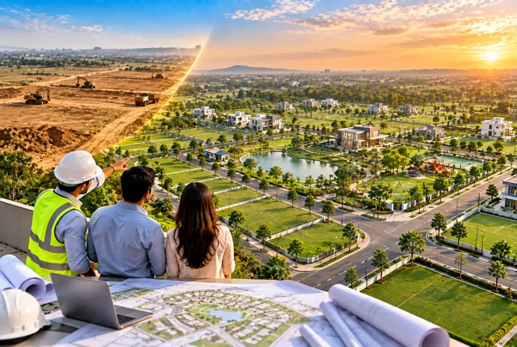 transforming land into well planned communities